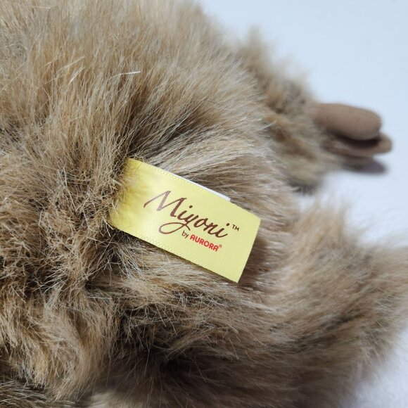 Miyoni by Aurora Three Toed Tree Sloth 12 in Plush Realistic Stuffed Animal Toy - Picture 3 of 5